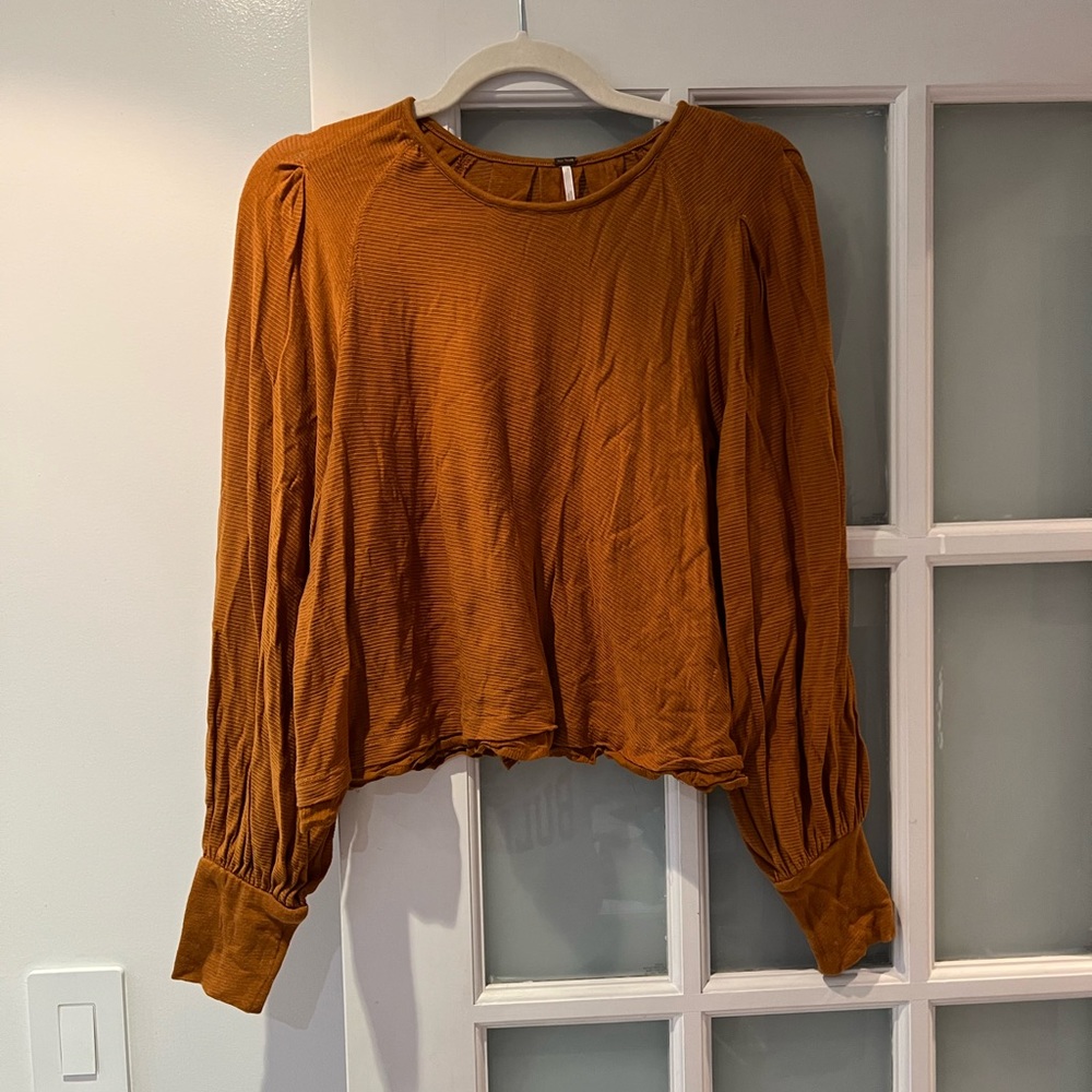 Free People Rust Top